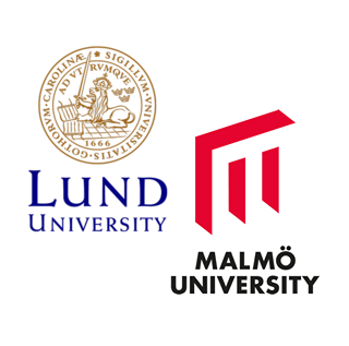Lund and Malmo University logotypes.